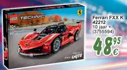 Cora Lego Technic Ferrari FXX K 42212 10 jaar + aanbieding