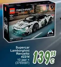 Cora Lego Technic Supercar Lamborghini Revuelto 42214 aanbieding