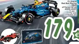 Cora Lego Technic F1 Oracle Red Bull Racing RB20 of Ferrari SF-24 42206-42207 aanbieding