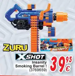 Cora Zuru xshot Insanity Smoking Barrel! aanbieding
