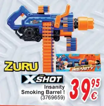 Cora Zuru xshot Insanity Smoking Barrel! aanbieding