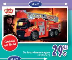 Cora Dickie de brandweerwagen (3603247) aanbieding