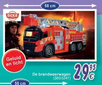 Cora Dickie de brandweerwagen (3603247) aanbieding