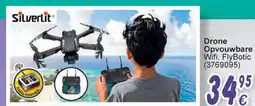 Cora Silverlit Drone Opvouwbare Wifi, FlyBotic (3769095) aanbieding