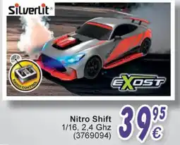 Cora Silverlit Nitro Shift 1/16, 2,4 Ghz aanbieding