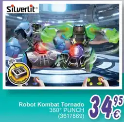 Cora Silverlit Robot Kombat Tornado 360° PUNCH aanbieding
