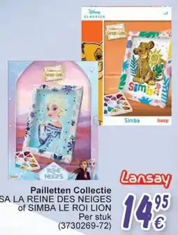 Cora Lansay Pailletten Collectie aanbieding