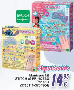 Cora Aquabeads manicure kit stitch of princess aanbieding