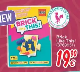 Cora Lego Brick Like This! (3769931) aanbieding