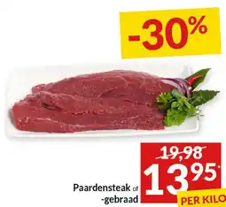 Intermarché Paardensteak of -gebraad aanbieding