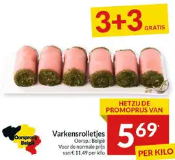 Intermarché Varkensrolletjes aanbieding