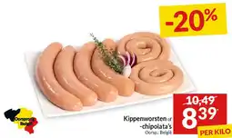 Intermarché Kippenworsten of -chipolata's aanbieding