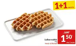 Intermarché Luikse wafels aanbieding