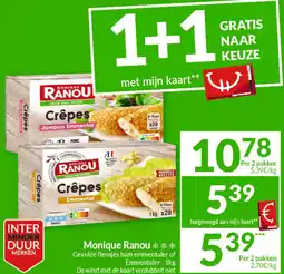 Intermarché Monique Ranou aanbieding