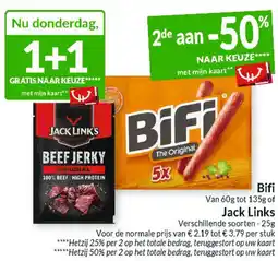 Intermarché Bifi of Jack Links aanbieding