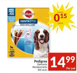 Intermarché Pedigree Dentastix Hondensnacks 105 stuks aanbieding
