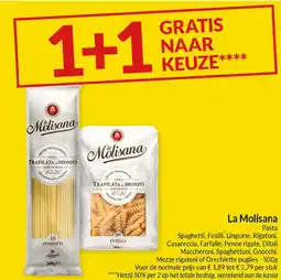 Intermarché La Molisana pasta aanbieding