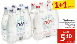 Intermarché Top Bronnen Natuurlijk mineraalwater Plat of bruisend aanbieding