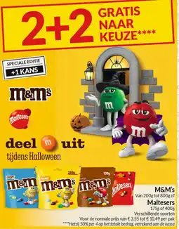 Intermarché M&M's of Maltesers aanbieding