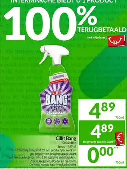 Intermarché Cillit Bang leven ontvetter Spray aanbieding