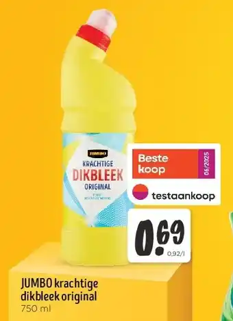 Jumbo JUMBO krachtige dikbleek original 750 ml aanbieding