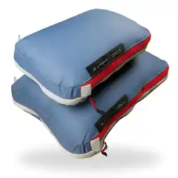 Decathlon Kofferset M, L, Packing Cubes CAPELLA ultralichtblauw aanbieding