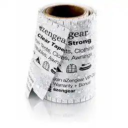 Decathlon Transparante en waterdichte, sterke tape, reparatieset voor donsjacks en tenten aanbieding