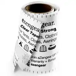 Decathlon Transparante en waterdichte, sterke tape, reparatieset voor donsjacks en tenten aanbieding