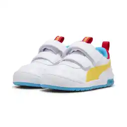 Decathlon Multiflex 2 Colour sneakers voor kleuters PUMA White Pelé Yellow aanbieding
