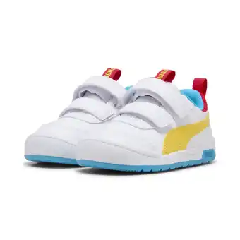 Decathlon Multiflex 2 Colour sneakers voor kleuters PUMA White Pelé Yellow aanbieding