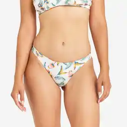 Decathlon Bikinibroekje voor dames Aly belly wit aanbieding