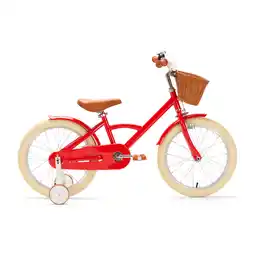 Decathlon Generation Classic 18 inch Rood – Kinderfiets met Mandje aanbieding