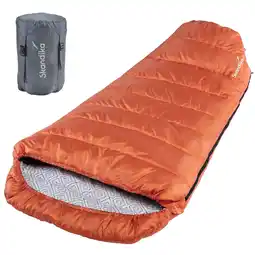 Decathlon Mummie slaapzak Vegas - 3 seizoenen -12°C - koppelbaar - kamperen - Rits rechts aanbieding