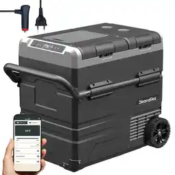 Decathlon Elektrische Koelbox Routa +20° tot -20°C - 2 zones - stil - 12V of netvoeding aanbieding