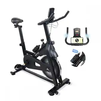 Decathlon Spinningfiets Vliegwiel Indoor cycle Verstelbaar met display 100kg Hometrainer aanbieding