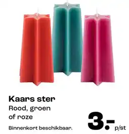 Kwantum Kaars ster aanbieding