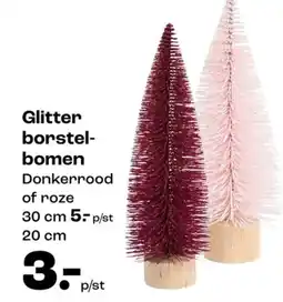 Kwantum Glitter borstelbomen aanbieding