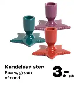 Kwantum Kandelaar ster aanbieding