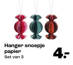 Kwantum Hanger snoepje papier aanbieding