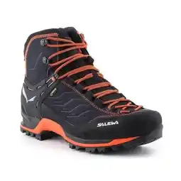 Decathlon Wandelschoenen Mannelijk Salewa Ms Mtn Trainer Mid Gtx Zwart aanbieding