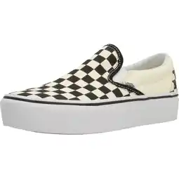Decathlon Sneakers Vans Model Classic Slip-on Platform Kleur Beige aanbieding