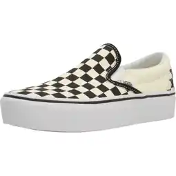 Decathlon Sneakers Vans Model Classic Slip-on Platform Kleur Beige aanbieding