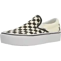 Decathlon Sneakers Vans Model Classic Slip-on Platform Kleur Beige aanbieding
