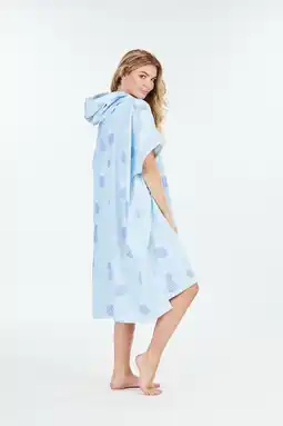 Decathlon Surfponcho voor Volwassenen – Pineapple – Blue aanbieding