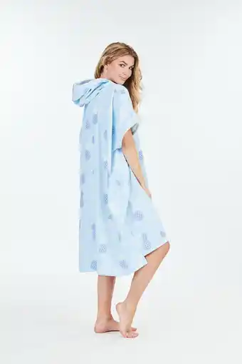 Decathlon Surfponcho voor Volwassenen – Pineapple – Blue aanbieding