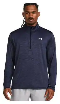 Decathlon Under Armour Tech Vent Blue Heren 1/2 Zip Top aanbieding