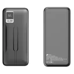 Decathlon Powerbank LEOTEC LEPOW20W22K Zwart aanbieding