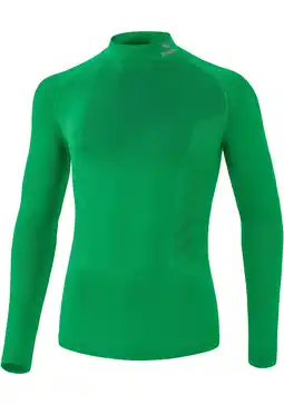 Decathlon Compressietrui met lange mouwen en hoge hals Erima Athletic aanbieding