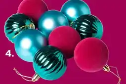 Kwantum Kerstballensets koele tinten aanbieding