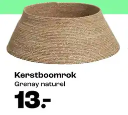Kwantum Kerstboomrok Grenay naturel aanbieding